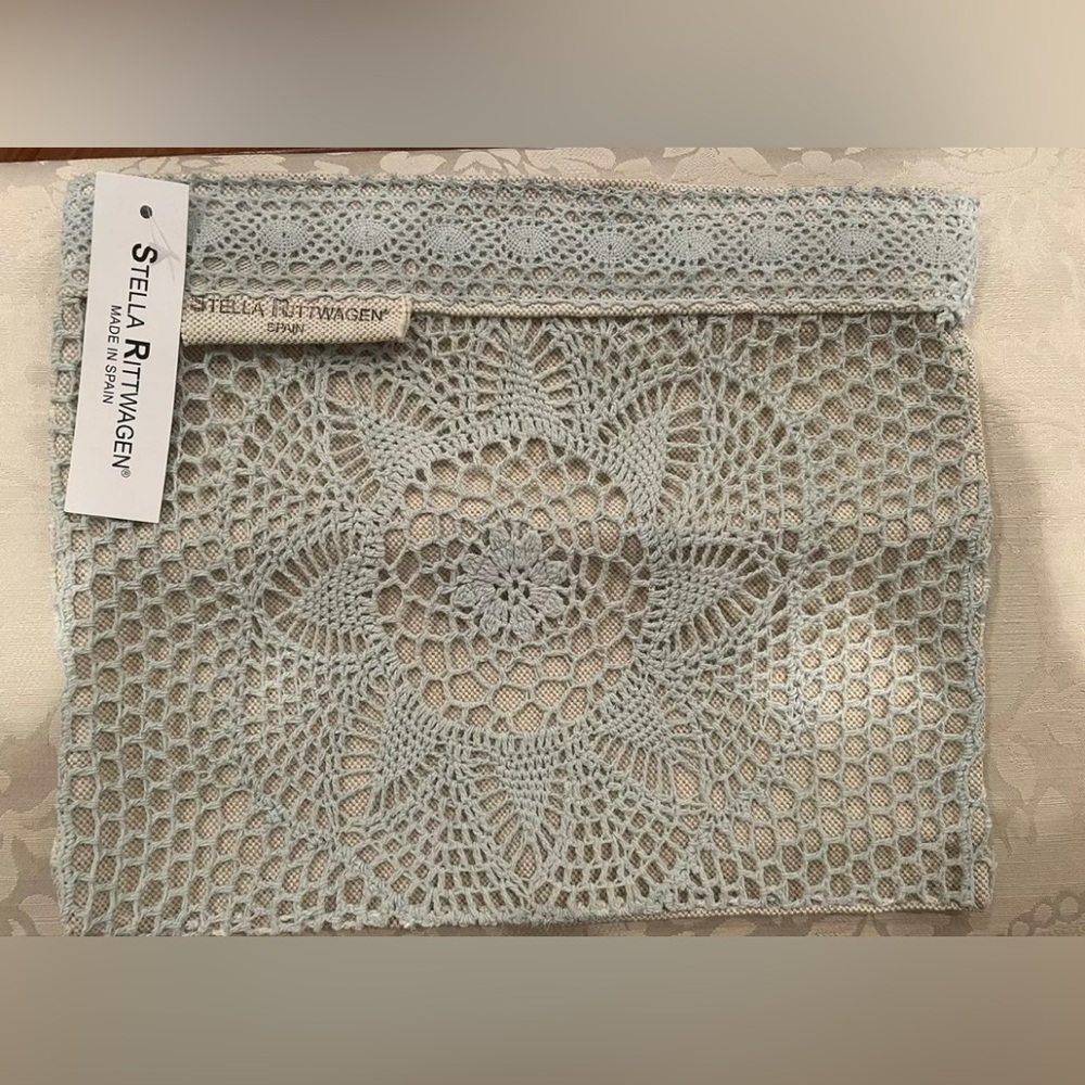 STELLA RITTWAGEN Embroidered Clutch Bag NWT
